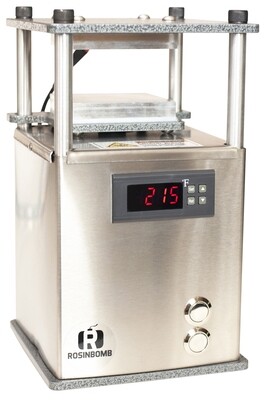 Rosinbomb Rocket Electric Heat Press 5 gram capacity 1500 pound 3 amp Rosinbomb Rocket Electric Heat Press 5 gram capacity 1500 pound 3 amp