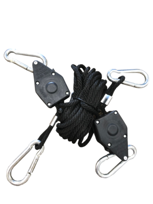 Sustainable Rope Ratchet Riser Light Hanger 6 foot 150 pound 2/ pack Sustainable Rope Ratchet Riser Light Hanger 6 foot 150 pound 2/ pack