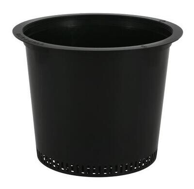 Gro Pro Premium Black Plastic Mesh Bottom Pot Gro Pro Premium Black Plastic Mesh Bottom Pot