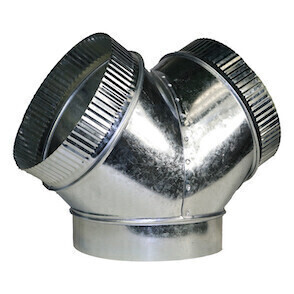 Grow1 Wye Duct Connector, size: 4x4x4 inch