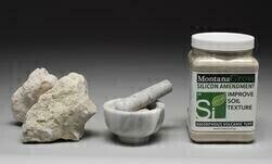 Montana Grow Silica Silicon Dioxide SiO₂ 0-0-5 Rock with Trace Minerals Montana Grow Silica Silicon Dioxide SiO₂ 0-0-5 Rock with Trace Minerals, size: 50 pound 23 kilogram 1/ each
