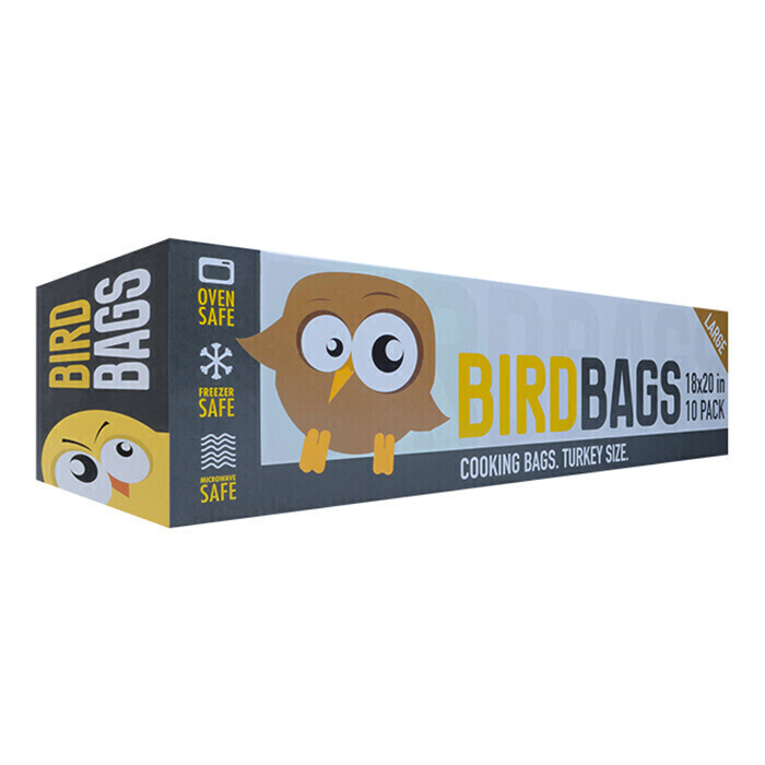 Bird Bags Industrial Storage Food Grade, size: 18x20 inch 450 degree 10/ pack