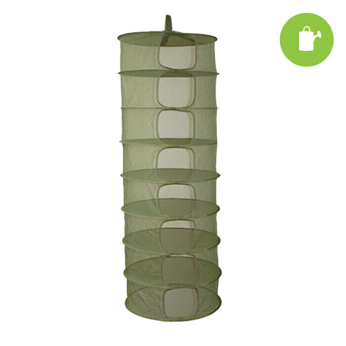 Grow1 Collapsible Dry Rack 8 Layer Partially Enclosed, size: 2 foot