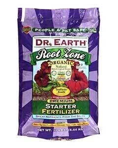 Dr. Earth Premium Fertilizer Starter Organic 7-4-3 12 pound 5.5 kilogram 1/ each