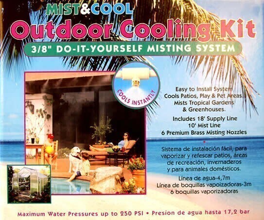 Grandio Mist &amp; Cool Outdoor Misting &amp; Cooling System
