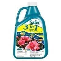 Safer 3 in 1 Garden Spray II Concentrate 1 quart 1 liter