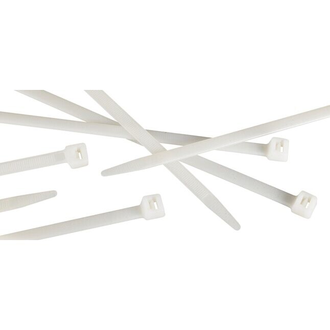 Growers Edge HVAC Zip Tie Cable White