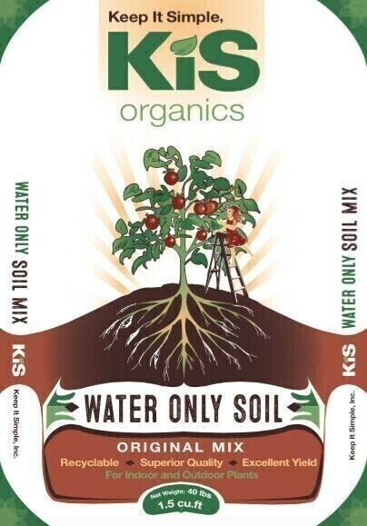 KIS Organics Soil Soil Mix Water Only