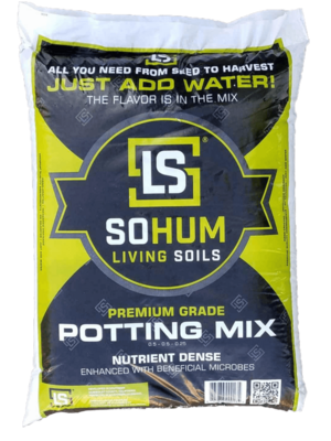 SoHum Organic Living Super Soil Water Only 1.5 cubic foot 42.5 liter 1/ each