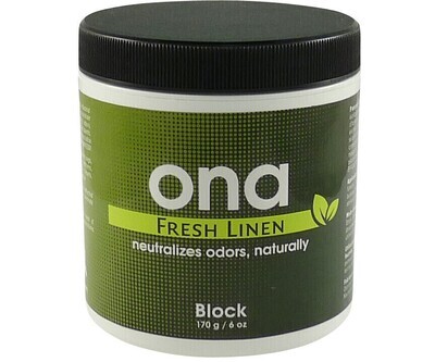 Ona Block Odor Neutralizer Fresh Linen 6 ounce 1/ each