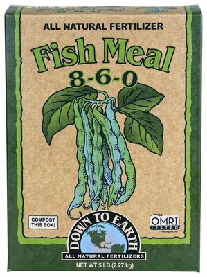 Down to Earth Dry Fish Meal 8-6-0