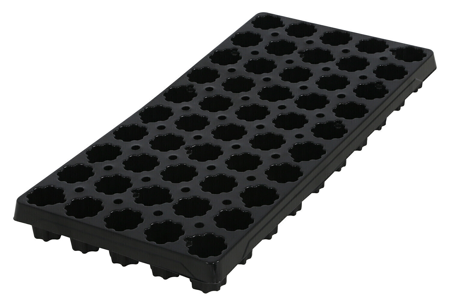 Super Sprouter 1020 Propagation Plug Tray Insert Premium Black 10x20 inch 50 site Root Star Cells 1/ each