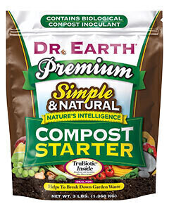 Dr. Earth Compost Starter Fertilizer 1-1-1 3 pound 1.4 kilogram 1/ each