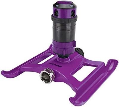Dramm ColorStorm Gear Drive Sprinkler Sled Base, Adjustable Circle, 4 Pattern, 40 foot diameter