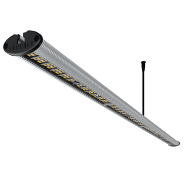 Fluence LED Light System Complete Fixture Ray22 45 watt 100-277 volt 2.3 µmol/ joule 100 µmol/ second 22x2.2x1.4 inch