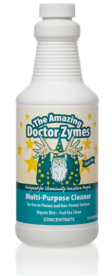 The Amazing Doctor Zymes Enzymatic Cleaner Professional Multi-Purpose Cleaner Concentrate