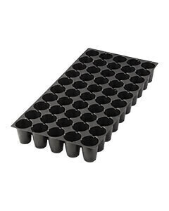 Dillen 1020 Propagation Plug Tray Insert Black 10x20 inch 50 site Round Cells 1/ each