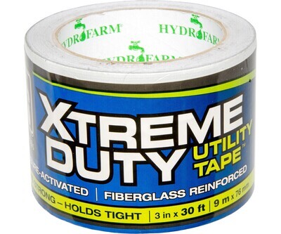 Hydrofarm Tape Utility Duct Xtreme Duty Woven 30 foot 3 inch Hydrofarm Tape Utility Duct Xtreme Duty Woven 30 foot 3 inch