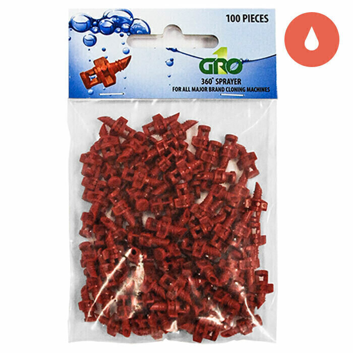 Grow1 Sprayer EZ-Clone Style Red 360 degree 1/ each
