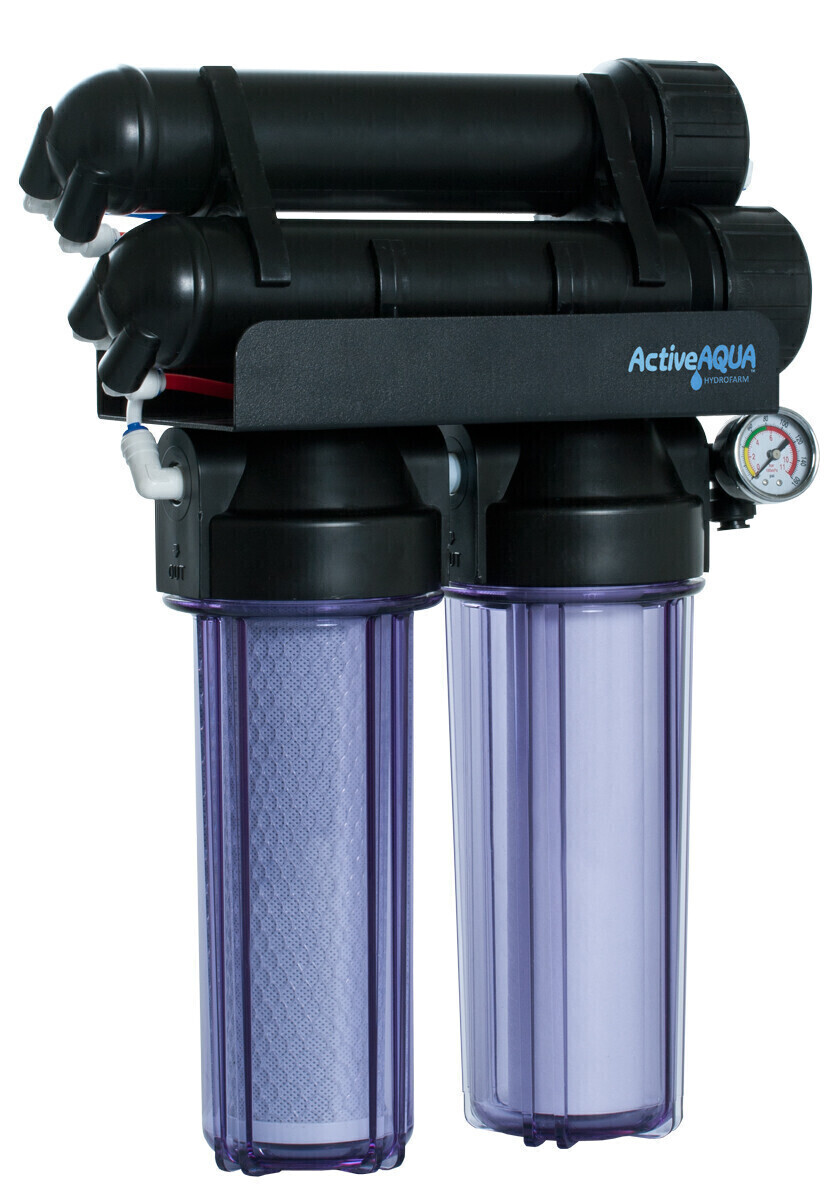 Active Aqua Reverse Osmosis System with Pressure Gauge 200 GPD