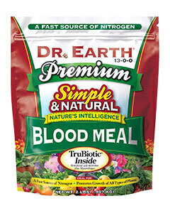 Dr. Earth Blood Meal Fertilizer 13-0-0 2 pound 909 gram 1/ each