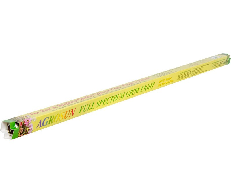 Agrobrite T12 Fluorescent Lamp Light Bulb Tube Strip 2 foot 40 watt Full Spectrum