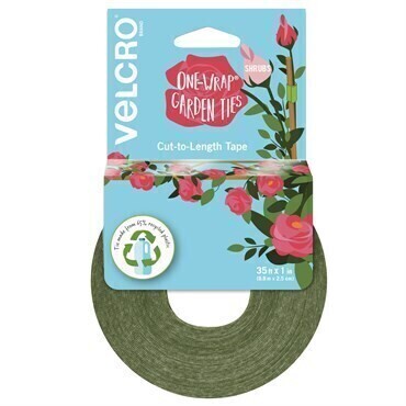 One Wrap Garden Plant Ties Velcro Green One Wrap Garden Plant Ties Velcro Green