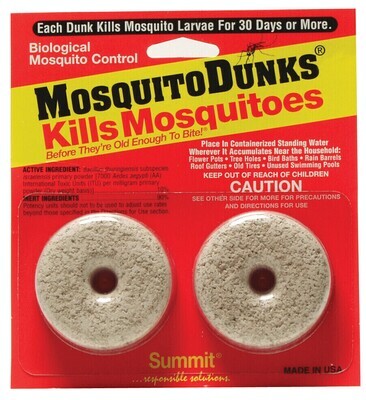 Summit Chemical Company Mosquito Control Mosquito Dunks