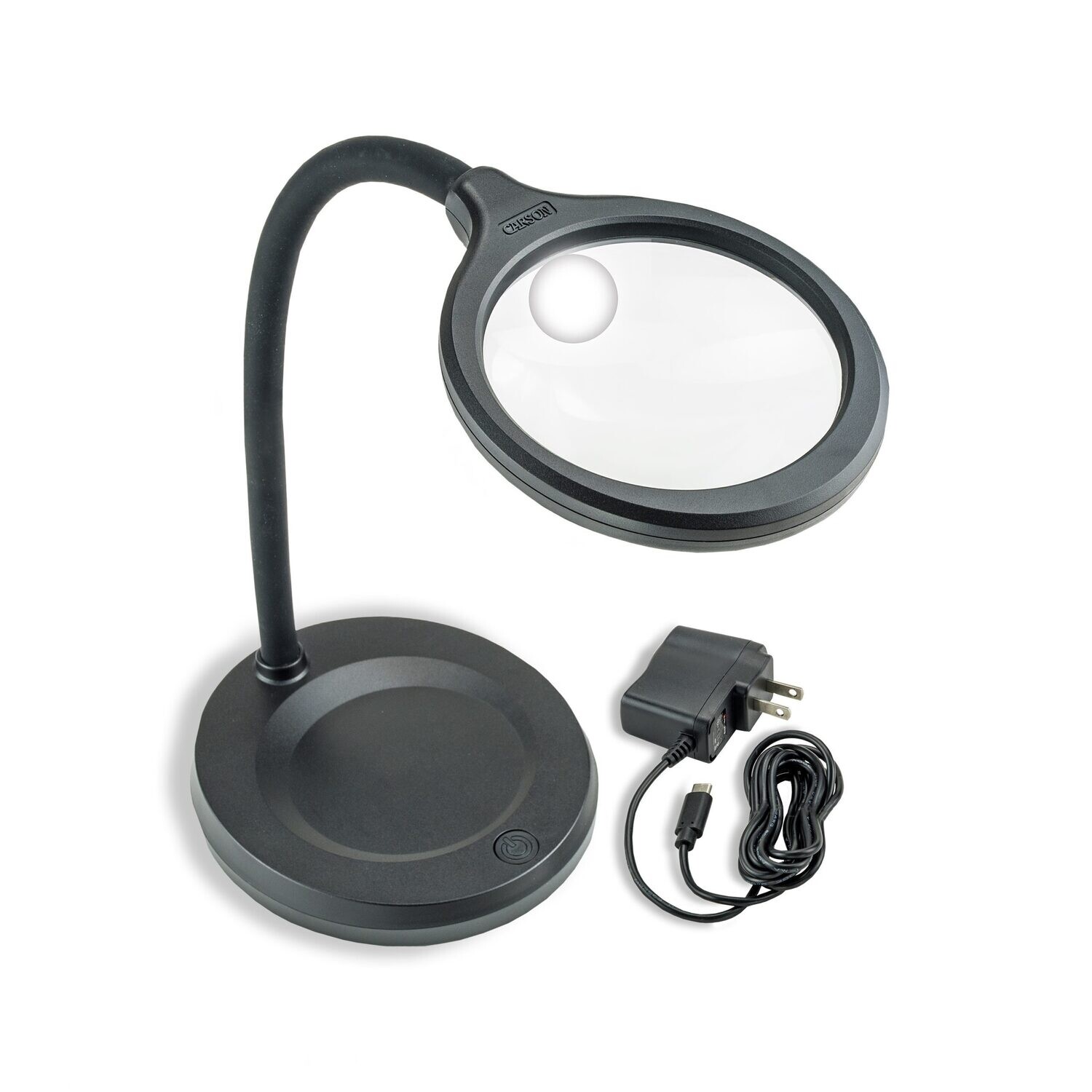 Carson Optical DeskBright 200 2X LED Magnifier Desk Lamp