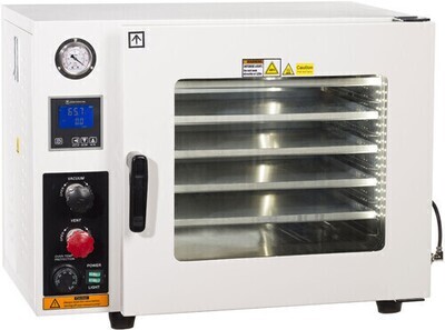 AccuTemp LED Vacuum Oven with All SST Tubing & Valves 1.9 cubic foot 110 volt