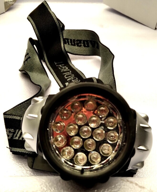 Biochem Grow Green LED Headlight Headlamp Green Light Photoperiod-Friendly 19 watt 19 diode 4.5 volt