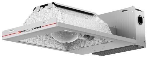 Eye Hortilux HID Light System Complete Fixture Single Ended SE Ceramic High Pressure Sodium CHPS, High Pressure Sodium HPS, Metal Halide MH 600 watt 120-240 volt with CHPS Lamp