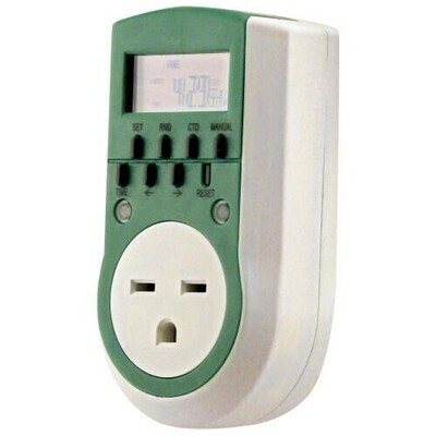Titan Controls Apollo 11 Timer Digital Single Outlet 1 minute minimum up to 8 cycles/ day 240 volt
