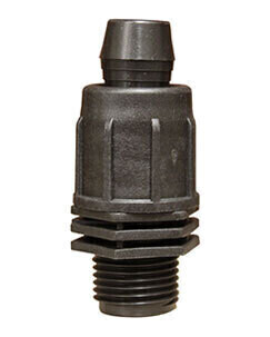 Irritec Perma-Loc Tubing Leak Proof Connector Fitting Twist Lock Adapter to Male Pipe Thread MPT 1/2 inch