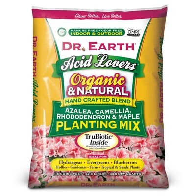 Dr. Earth Acid Lovers Potting Mix Planting Mix 1.5 cubic foot 42.5 liter