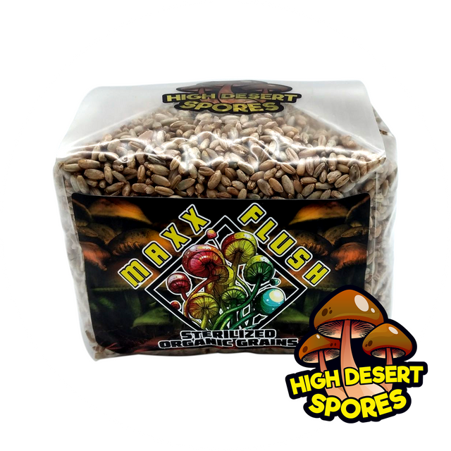 High Desert Spores Sterilized Organic Grains Bag