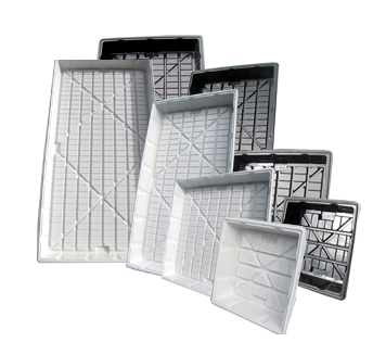 Tray Hugger Flood Table Tray ABS Plastic