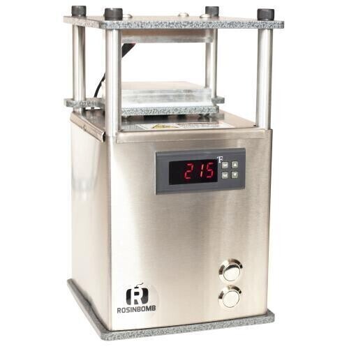 Rosinbomb Rosin Heat Press Electric 5 gram capacity 1500 pound 3 amp