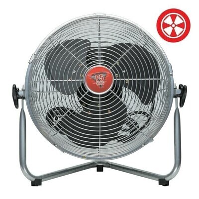 Hurricane Pro Metal High Velocity Floor Fan Oscillating 3 speed 12 inch 1350 CFM