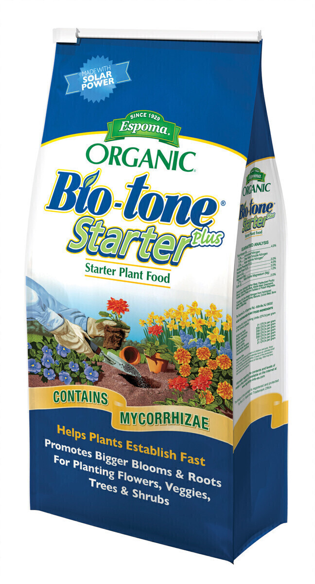 Espoma Organic Bio-Tone Starter Plus 4-3-3 4 pound 1.8 kilogram 1/ each