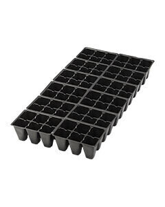 Unbranded 1020 Propagation Plug Tray Insert Black Tearaway with 12 sections 10x20 inch 72 site Square Cells 1/ each