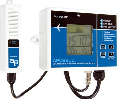 Autopilot CO₂ Monitor & Controller with Remote Sensor 15 foot