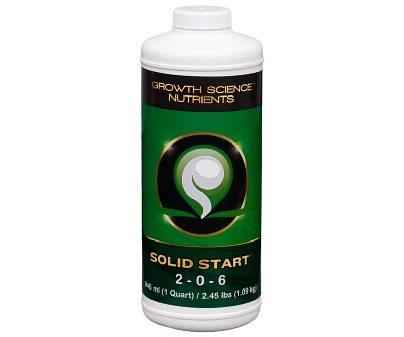 Growth Science Organics Solid Start 1 quart 1 liter 1/ each
