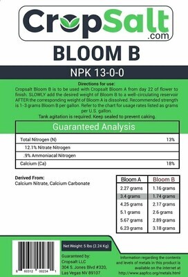 Cropsalt Bloom B 13-0-0