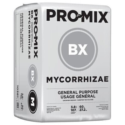 Premier Tech PRO-MIX BX General Purpose Biofungicide + Mycorrhizae Growing Medium Compressed Bale 7 cubic foot 200 liter 3.8 cubic foot 107 liter 1/ each