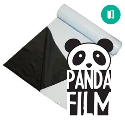 Panda Film Black & White Polymer Plastic