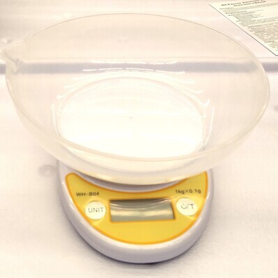 Biochem Grow Bowl Scale with Digital Display 2.2 pound capacity 0.1 gram resolution