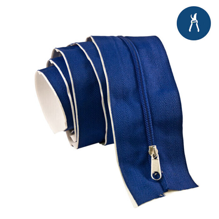 Tarp and Tent Zipper Adhesive Blue 6.5 foot