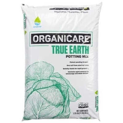 Botanicare Organicare True Earth Potting Mix 1.75 cubic foot 50 liter 1/ each