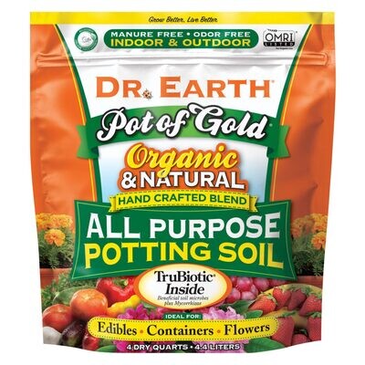 Dr. Earth Mother Land Potting Mix All Purpose Planting Mix 1.5 cubic foot 42.5 liter